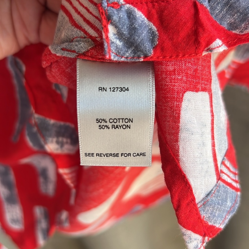 John Mark Button Down Shirt Offset Pocket Detail … - image 6